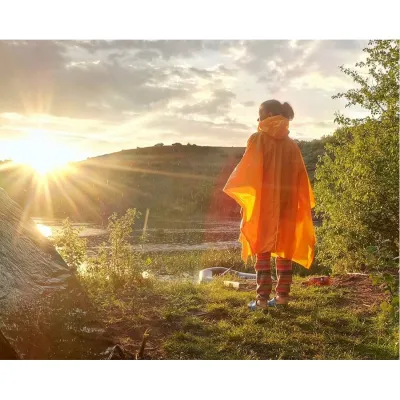 AceCamp пончо Vinyl Rain Poncho orange - 3 - Robinzon.ua