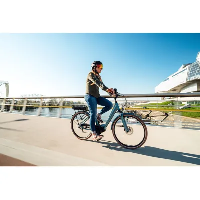 Cairn велошолом Quartz Visor LED USB black 52-58 - 3 - Robinzon.ua