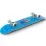 Enuff скейтборд Skully Mini blue - 1 - Robinzon.ua