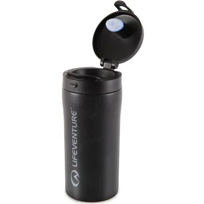 Lifeventure кружка Flip-Top Thermal Mug black - 1 - Robinzon.ua