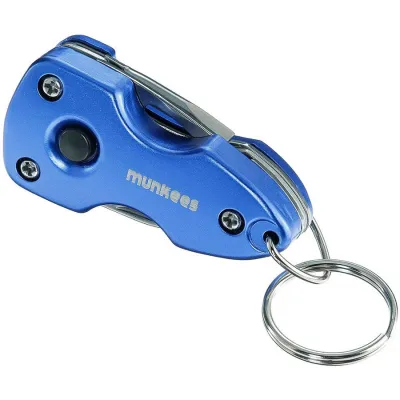 Munkees 2567 брелок-мультиінструмент Led Light Multi Tool blue - 1 Munkees 2567 брелок-мультиінструмент Led Light Multi Tool blue - 1 - Robinzon.ua