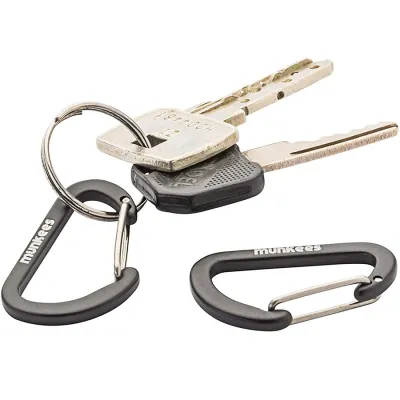 Munkees 3251 карабины Flat Wiregate 4 mm x 40 mm 2-Pack black - 1 Munkees 3251 карабины Flat Wiregate 4 mm x 40 mm 2-Pack black - 1 - Robinzon.ua