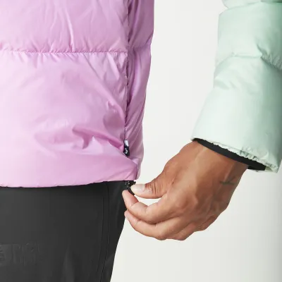 Куртка пухова Hi Puff Down W 2025 сіл Grau-orchid-розмита водна принт L. - 3 - Robinzon.ua