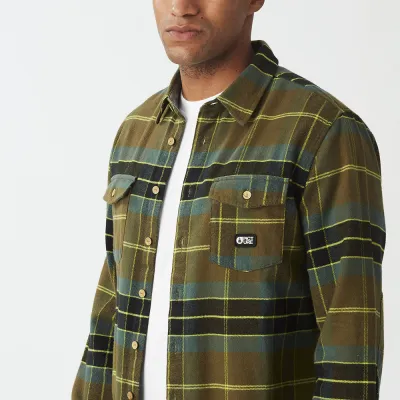 Picture Organic рубашка Hillsboro tobacco L - 2 Picture Organic рубашка Hillsboro tobacco L - 2 - Robinzon.ua