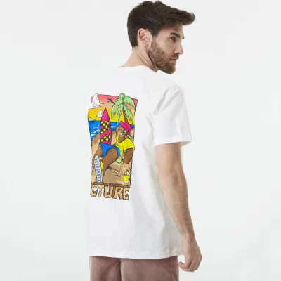 Picture Organic футболка Squatchy white L - 1 - Robinzon.ua