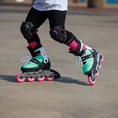 Rollerblade ролики Microblade XT black-sea green 33-36.5 - 3 - Robinzon.ua