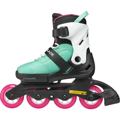 Rollerblade ролики Microblade XT black-sea green 33-36.5 - 5 - Robinzon.ua