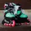 Rollerblade ролики Microblade XT black-sea green 33-36.5 - 6 - Robinzon.ua