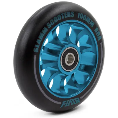 Slamm колесо Flair 2.0 100 mm blue - 1 - Robinzon.ua