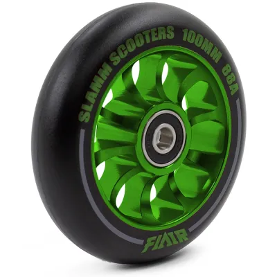 Slamm колесо Flair 2.0 100 mm green - 1 - Robinzon.ua