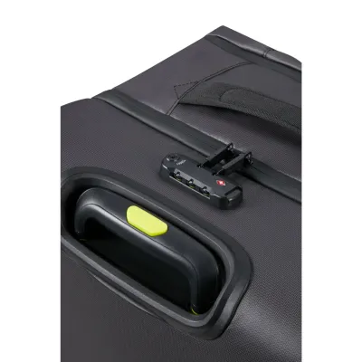 Дорожня сумка на колесах URBAN TRACK BLACK/LIME - 2 - Robinzon.ua