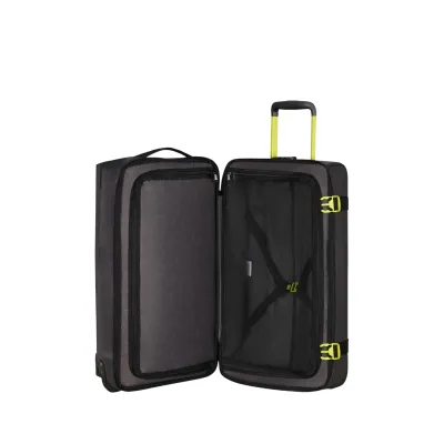 Дорожная сумка на колесах URBAN TRACK BLACK/LIME - 1 - Robinzon.ua