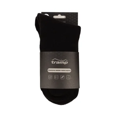 Носки зимние из шерсти мерино Tramp UTRUS-008-black, 38/40 - 8 Носки зимние из шерсти мерино Tramp UTRUS-008-black, 38/40 - 8 - Robinzon.ua