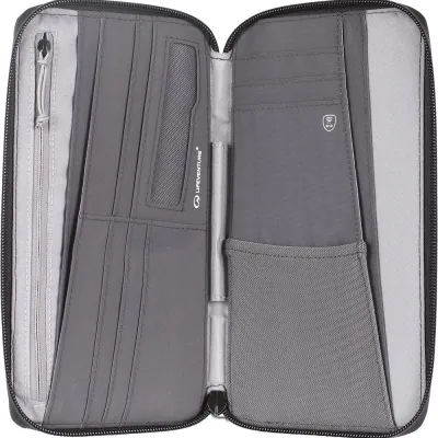 Lifeventure кошелек Recycled RFID Travel Wallet grey - 2 - Robinzon.ua