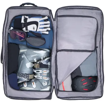 Lifeventure сумка на колесах Expedition Clamshell Duffle 110 L black - 3 - Robinzon.ua