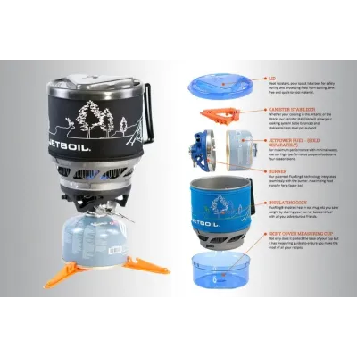 Система приготування їжі Jetboil Minimo 1 л, Sunset (JB MNMSS-EU) - 7 - Robinzon.ua