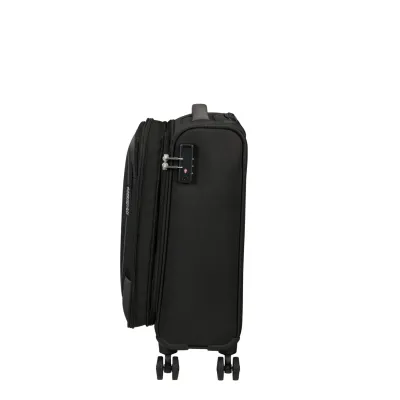 Валіза 55 см PULSONIC ASPHALT BLACK - 5 - Robinzon.ua