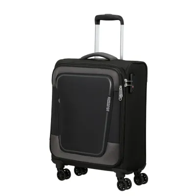Валіза 55 см PULSONIC ASPHALT BLACK - 6 - Robinzon.ua