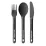 Набор столовых приборов Alpha Light Cutlery Set Grey от Sea to Summit (STS ACUTALSET3) - 1 - Robinzon.ua