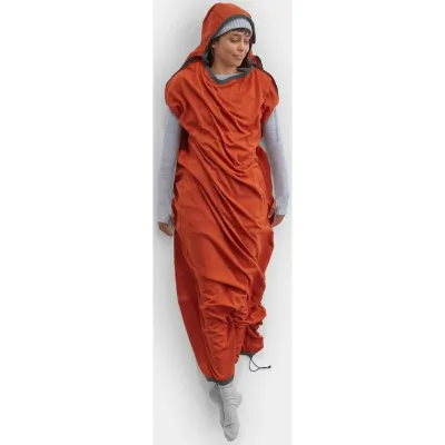 Вкладыш в спальник Sea to Summit Reactor Fleece Sleeping Bag Liner, Picante Red, Compact, Mummy w/ Drawcord, 177 см (STS ASL031031-191902) - 5 - Robinzon.ua