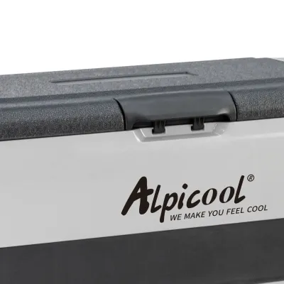 Компресорний автохолодильник Alpicool T50 (LG) (двокамерний, 50 літрів). Режим роботи до -20℃. Живлення 12, 24, 220 вольт - 2 - Robinzon.ua