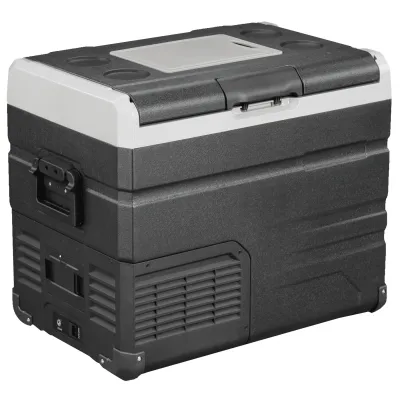 Компресорний автохолодильник Alpicool TW45. Двокамерний. Охолодження до -20℃, живлення 12, 24, 220 вольт, вбудована батарея - 6 - Robinzon.ua