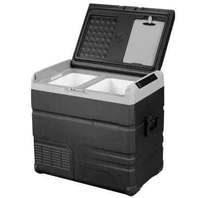 Компрессорный автохолодильник Alpicool TW55. Двухкамерный. Охлаждение до -20 ℃. Питание - 12, 24, 220 вольт, встроенная батарея - 5 - Robinzon.ua