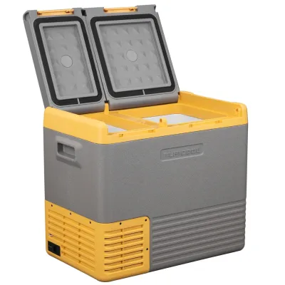 Компресорний автохолодильник Alpicool CLS55. Двокамерний. Охолодження до -20℃, живлення 12, 24, 220 вольт - 2 Компресорний автохолодильник Alpicool CLS55. Двокамерний. Охолодження до -20℃, живлення 12, 24, 220 вольт - 2 - Robinzon.ua