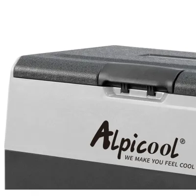 Компресорний автохолодильник Alpicool T60 (LG) (двокамерний, 60 літрів). Охолодження до -20℃. Живлення 12, 24, 220 вольт - 2 - Robinzon.ua