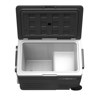 Компресорний автохолодильник Alpicool U55E (55 літрів). Охолодження до -20℃. Живлення 12, 24, 220 вольт - 3 - Robinzon.ua