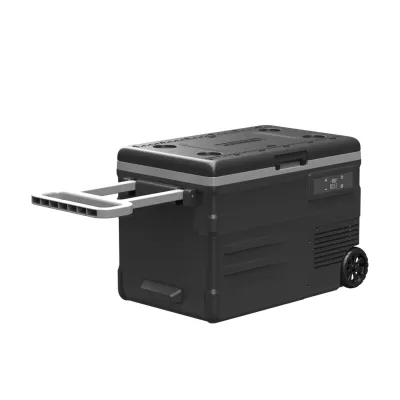 Компрессорный автохолодильник Alpicool U45E. Охлаждение до -20 ℃. Питание 12, 24, 220В, встроенная батарея - 3 - Robinzon.ua