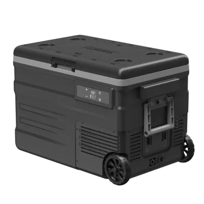 Компрессорный автохолодильник Alpicool U45E. Охлаждение до -20 ℃. Питание 12, 24, 220В, встроенная батарея - 5 - Robinzon.ua