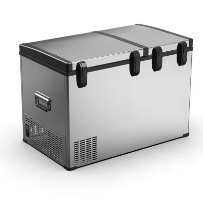 Компресорний автохолодильник Alpicool BCD125 (125 літрів). Двокамерний. До -20℃, живлення 12, 24, 220 вольт - 4 - Robinzon.ua