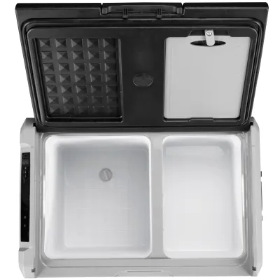 Компрессорный автохолодильник Alpicool TW35 (37 литров). Двухкамерный. До -20℃. Питание - 12, 24, 220 вольт, батарея - 3 - Robinzon.ua