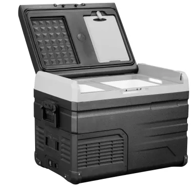 Компрессорный автохолодильник Alpicool TW35 (37 литров). Двухкамерный. До -20℃. Питание - 12, 24, 220 вольт, батарея - 5 - Robinzon.ua