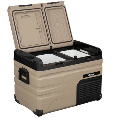 Компрессорный автохолодильник Alpicool TA35 (LG Compressor). Двухкамерный. До -20℃. Питание - 12, 24, 220 вольт - 4 Компрессорный автохолодильник Alpicool TA35 (LG Compressor). Двухкамерный. До -20℃. Питание - 12, 24, 220 вольт - 4 - Robinzon.ua