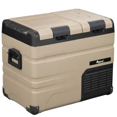 Компрессорный автохолодильник Alpicool TA45 (LG Compressor). Двухкамерный. До -20℃. Питание - 12, 24, 220 вольт, Li-Ion батарея - 2 Компрессорный автохолодильник Alpicool TA45 (LG Compressor). Двухкамерный. До -20℃. Питание - 12, 24, 220 вольт, Li-Ion батарея - 2 - Robinzon.ua