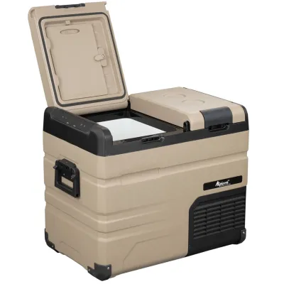 Компрессорный автохолодильник Alpicool TA45 (LG Compressor). Двухкамерный. До -20℃. Питание - 12, 24, 220 вольт, Li-Ion батарея - 3 Компрессорный автохолодильник Alpicool TA45 (LG Compressor). Двухкамерный. До -20℃. Питание - 12, 24, 220 вольт, Li-Ion батарея - 3 - Robinzon.ua