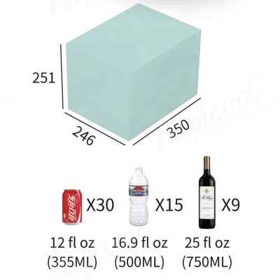 Компрессорный автохолодильник Alpicool KL19 (21 литр). До -20 ℃. Питание 12, 24, 220 вольт - 1 - Robinzon.ua