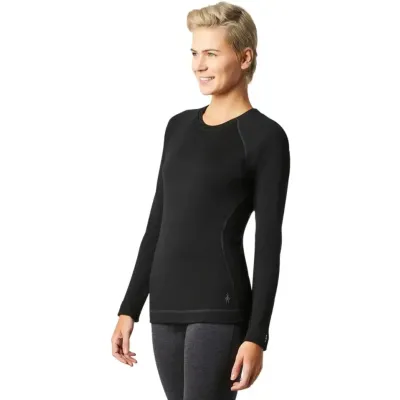 Кофта женская Smartwool Women's Merino 250 Baselayer Crew Boxed, Capri Blue Heather, р. XS (SW SW016370.382-XS) - 2 - Robinzon.ua