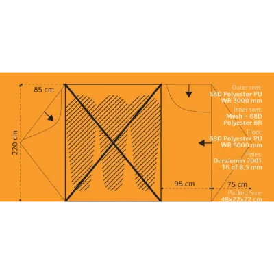 Намет Turbat Borzhava XL 3 ALU - 4 - Robinzon.ua