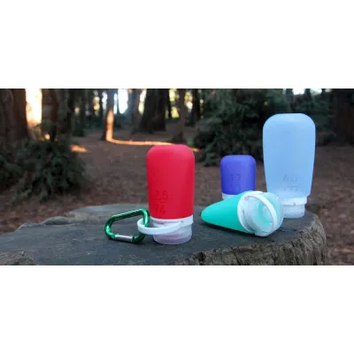 Силіконова пляшечка Humangear GoToob+ Large green - 6 - Robinzon.ua