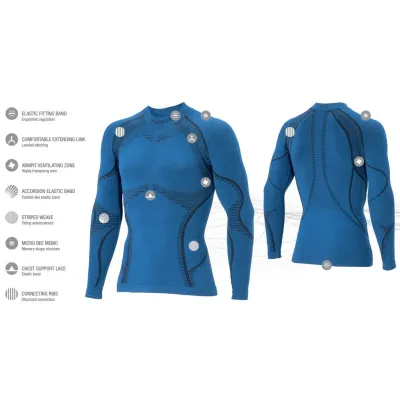 Чоловіча термофутболка з довгим рукавом Accapi Ergowool, M/L, Iron/Black (ACC WА701.6799-ML) - 1 Чоловіча термофутболка з довгим рукавом Accapi Ergowool, M/L, Iron/Black (ACC WА701.6799-ML) - 1 - Robinzon.ua