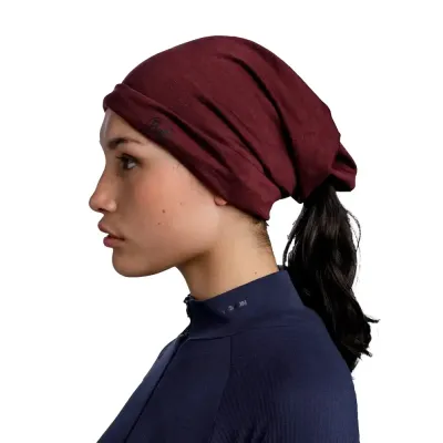 Шапка Buff Merino Wool 1 Layer Hat, Solid Deep Purple (BU 113013.603.10.00) - 4 - Robinzon.ua