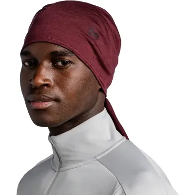 Шапка Buff Merino Wool 1 Layer Hat, Solid Deep Purple (BU 113013.603.10.00) - 5 - Robinzon.ua