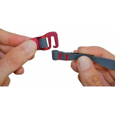 Стяжний ремінь Accessory Strap With Hook Buckle Grey, 1 м x 10 мм від Sea to Summit (STS ATDASH101.0) - 1 - Robinzon.ua