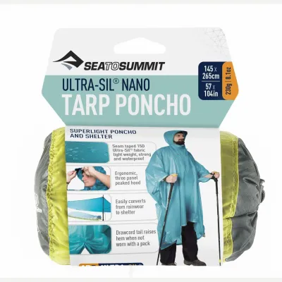 Дощовик-пончо Ultra-Sil 15D Tarp Poncho Lime, 265 х 145 см від Sea to Summit (STS APONCHO15DLI) - 2 - Robinzon.ua