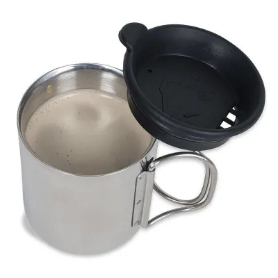 Термокружка с крышкой Tatonka Thermo 250, Silver/Black (TAT 4080.000) - 3 - Robinzon.ua