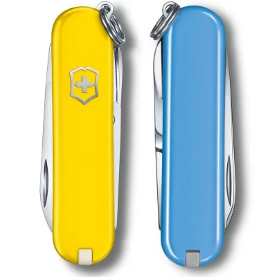 Складаний ніж Victorinox CLASSIC SD UKRAINE 06223.8G.28 - 5 - Robinzon.ua