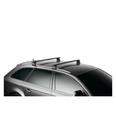 Багажник в штатные места Thule Wingbar Evo Rapid Black для Hyundai i30 (mkI)(хетчбэк) 2007-2012; Kia Ceed (mkI)(хетчбэк) 2006-2012 (TH 7112B-753-3061) - 1 - Robinzon.ua